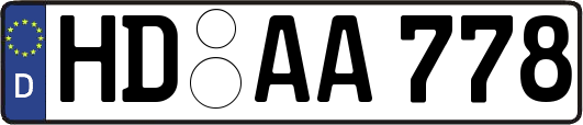 HD-AA778