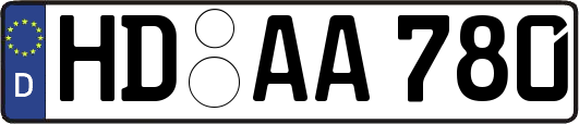HD-AA780