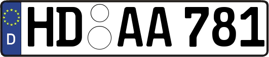 HD-AA781