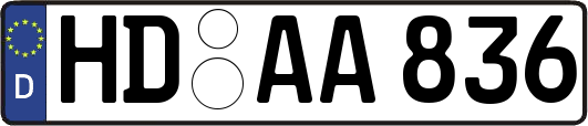 HD-AA836