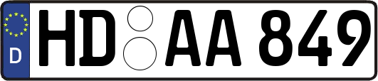 HD-AA849