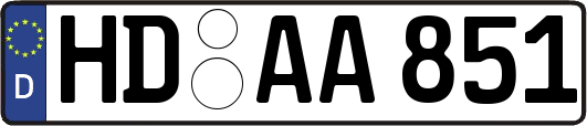 HD-AA851