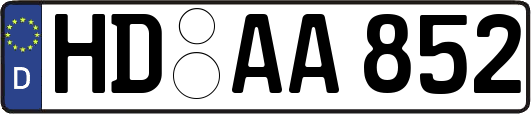 HD-AA852