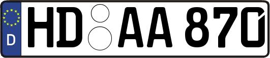 HD-AA870