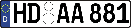 HD-AA881