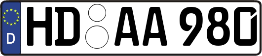 HD-AA980