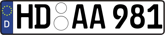 HD-AA981