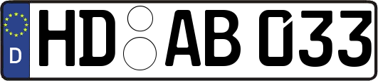 HD-AB033
