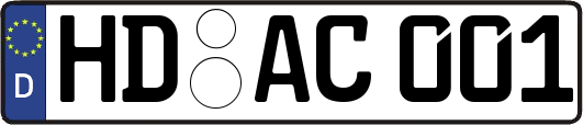 HD-AC001