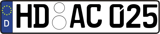 HD-AC025