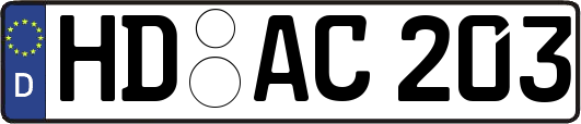HD-AC203
