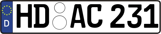 HD-AC231