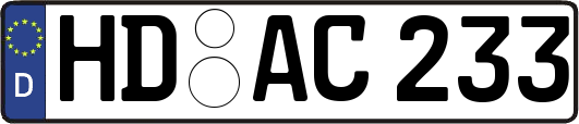 HD-AC233