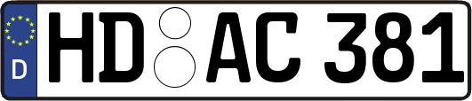 HD-AC381