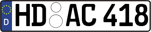 HD-AC418