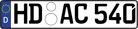 HD-AC540