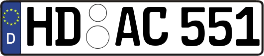 HD-AC551