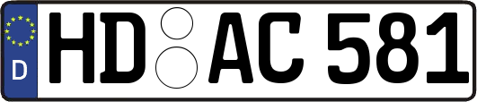 HD-AC581