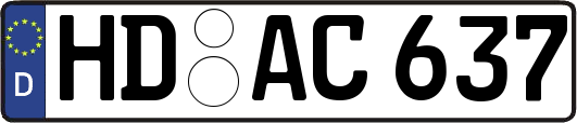 HD-AC637