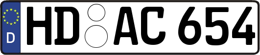HD-AC654