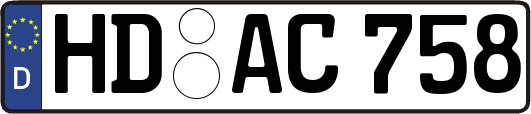 HD-AC758