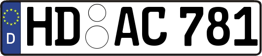 HD-AC781
