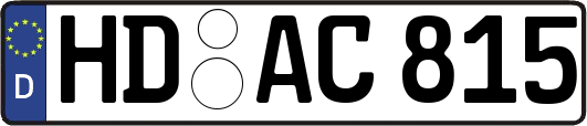 HD-AC815