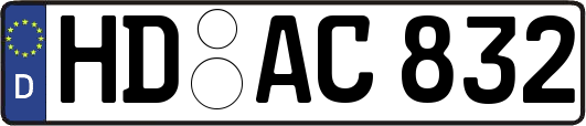 HD-AC832