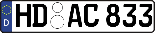 HD-AC833