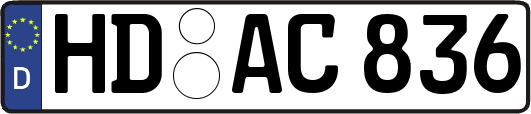 HD-AC836