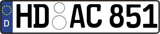 HD-AC851