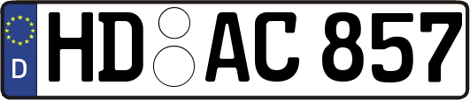 HD-AC857