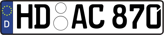 HD-AC870