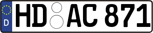 HD-AC871