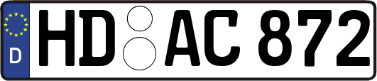 HD-AC872