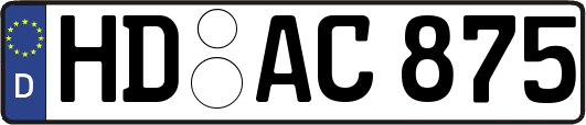 HD-AC875