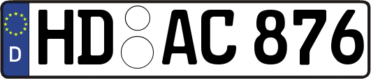 HD-AC876