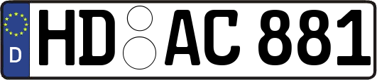 HD-AC881