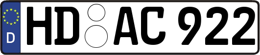 HD-AC922