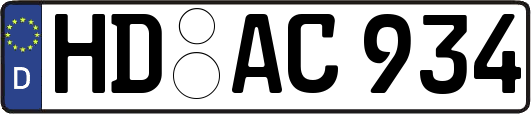 HD-AC934