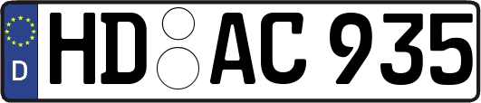 HD-AC935