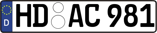HD-AC981