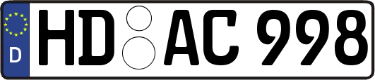 HD-AC998