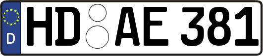 HD-AE381