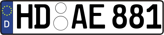 HD-AE881