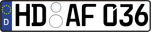 HD-AF036