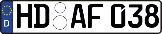 HD-AF038