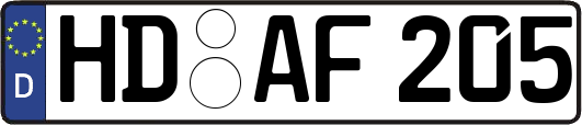 HD-AF205