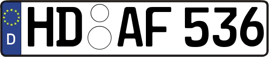 HD-AF536