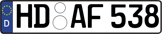 HD-AF538